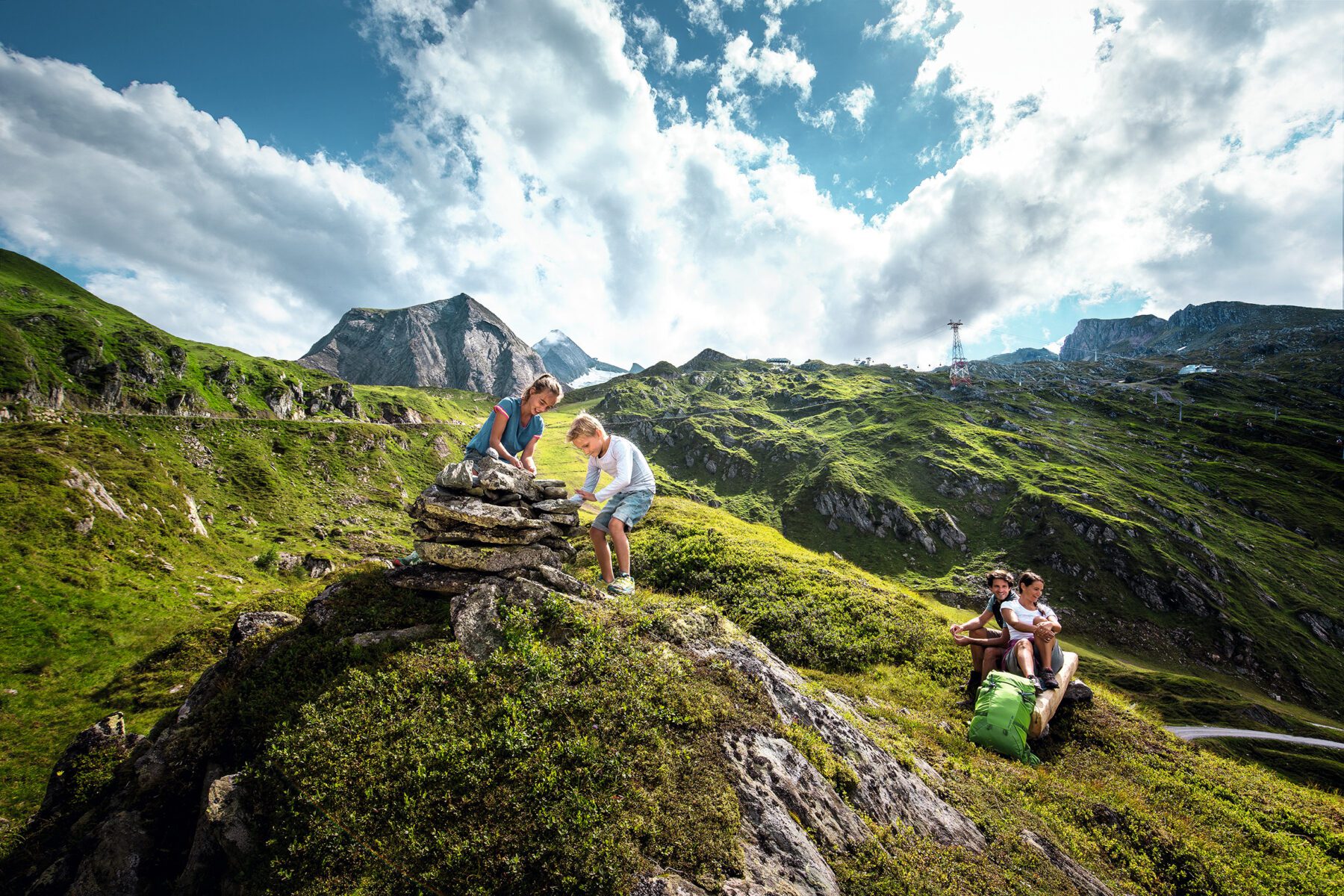 hiken zomer Kaprun