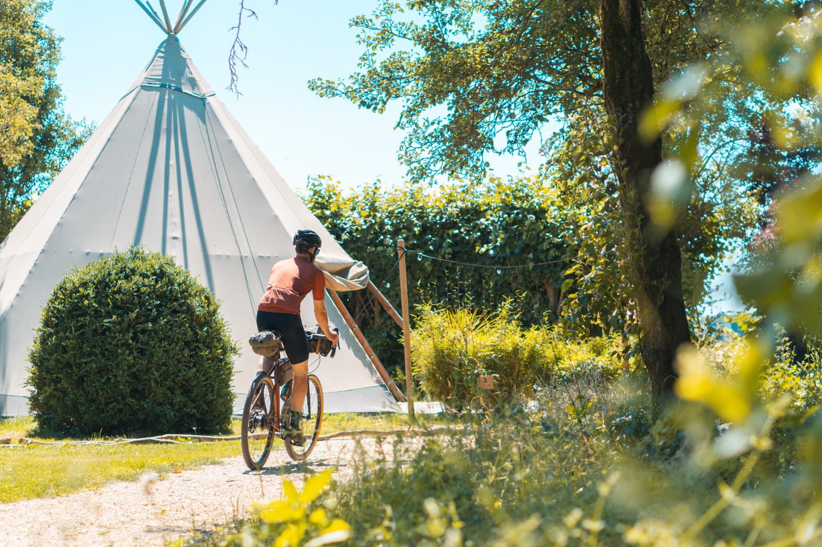 Bikepacken foto