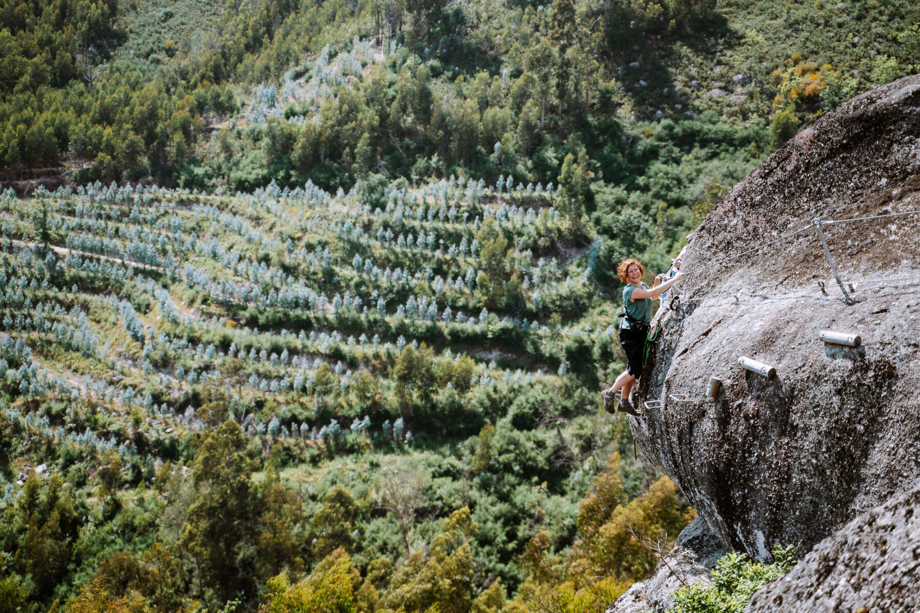 Via Ferrata DiverLanhoso, nabij Porto, Portugal