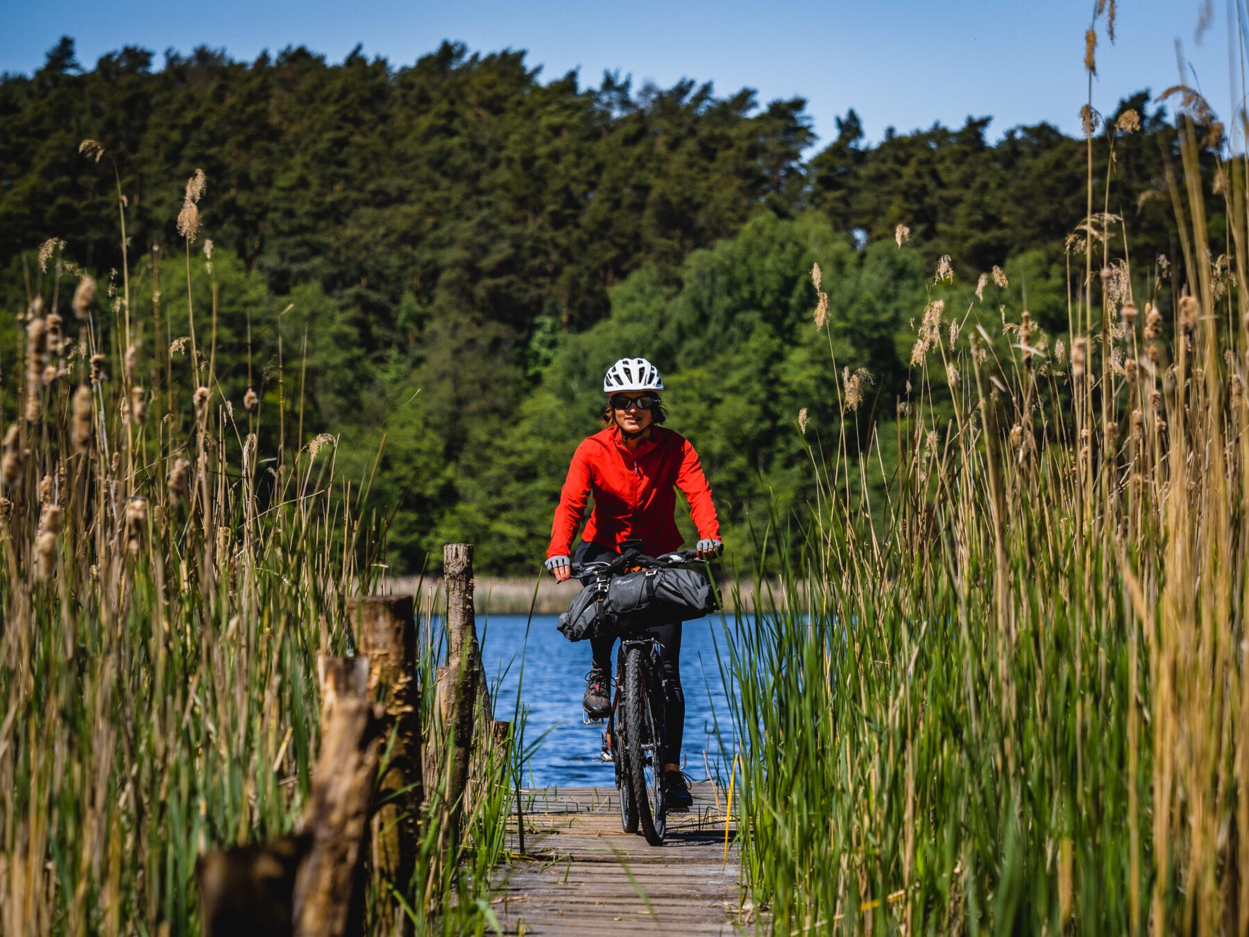 Trail of 100 lakes in Groot-Polen