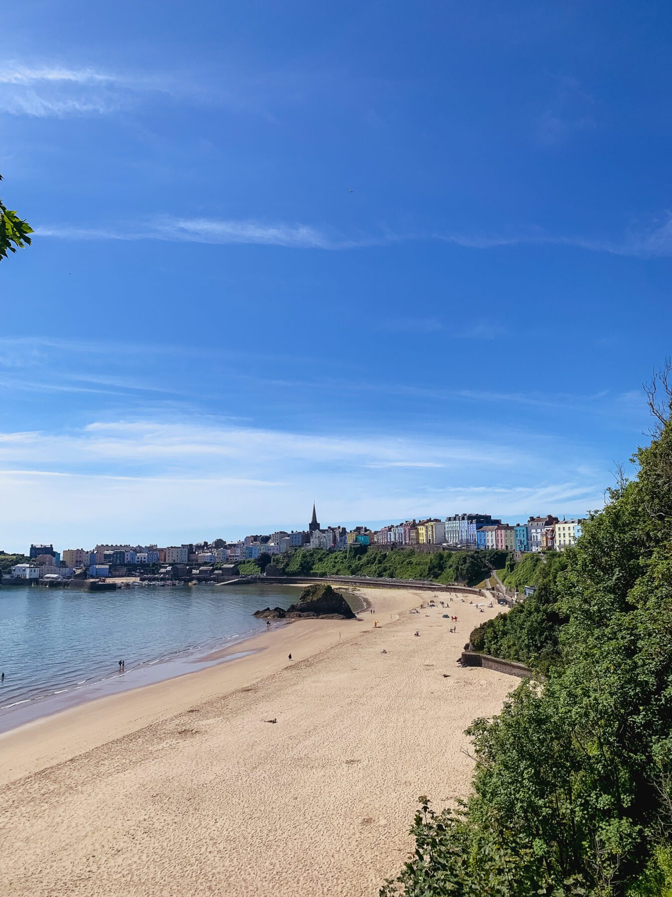 Tenby strand