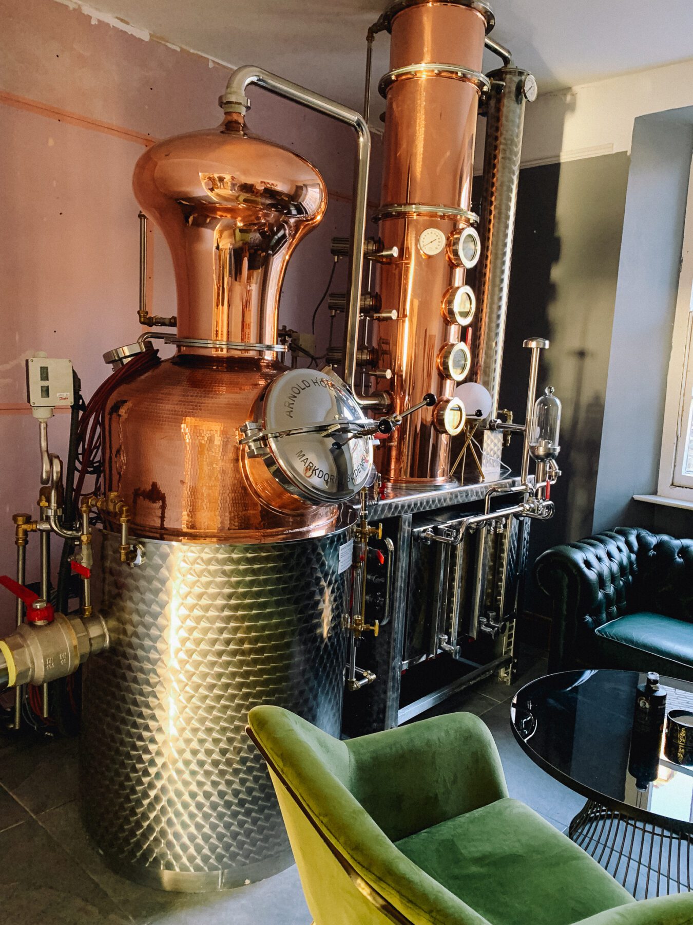 Zelfgemaakte gin van St. Davids Gin & Kitchen