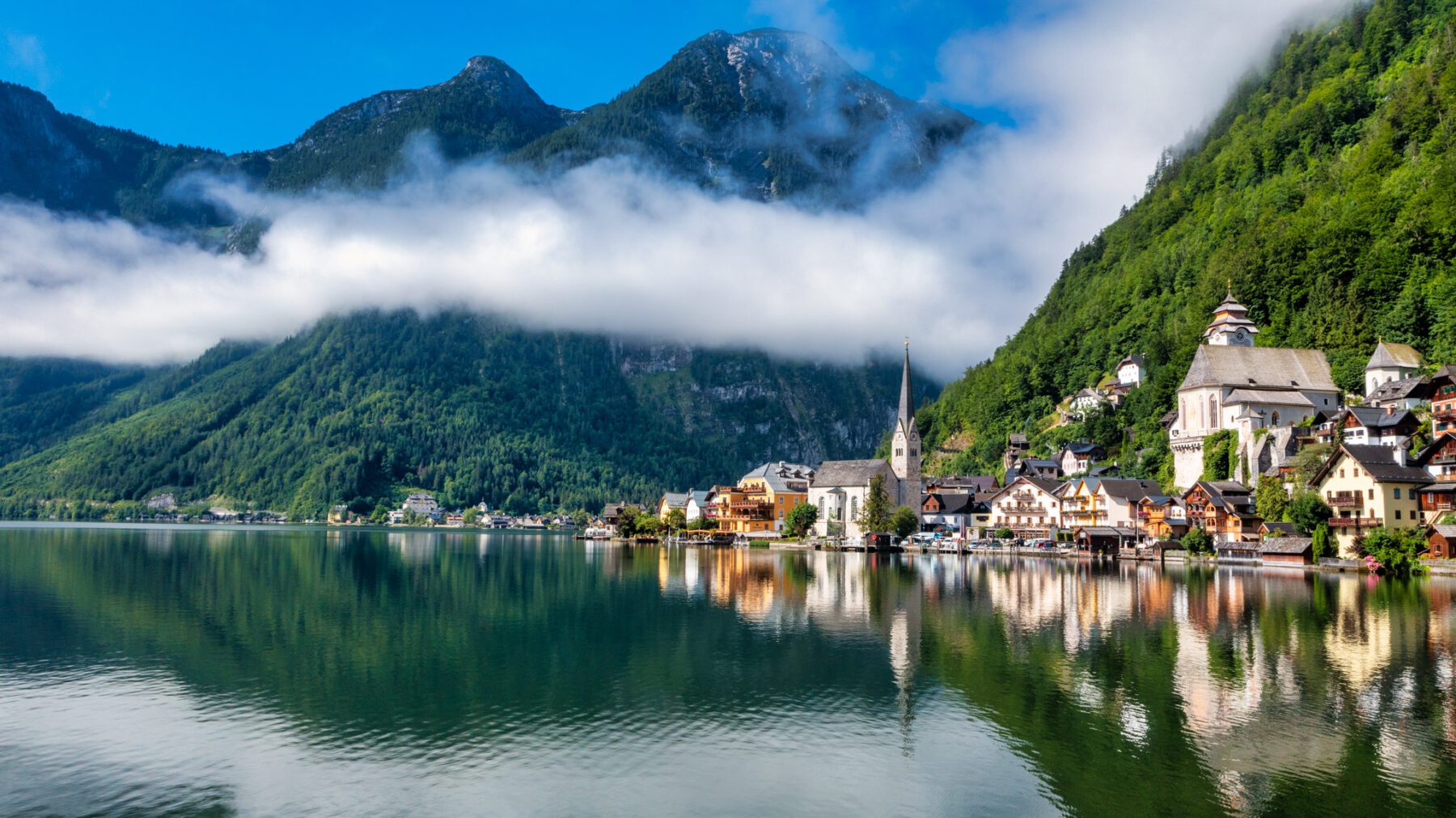 Hallstatt aan de Hallstättersee