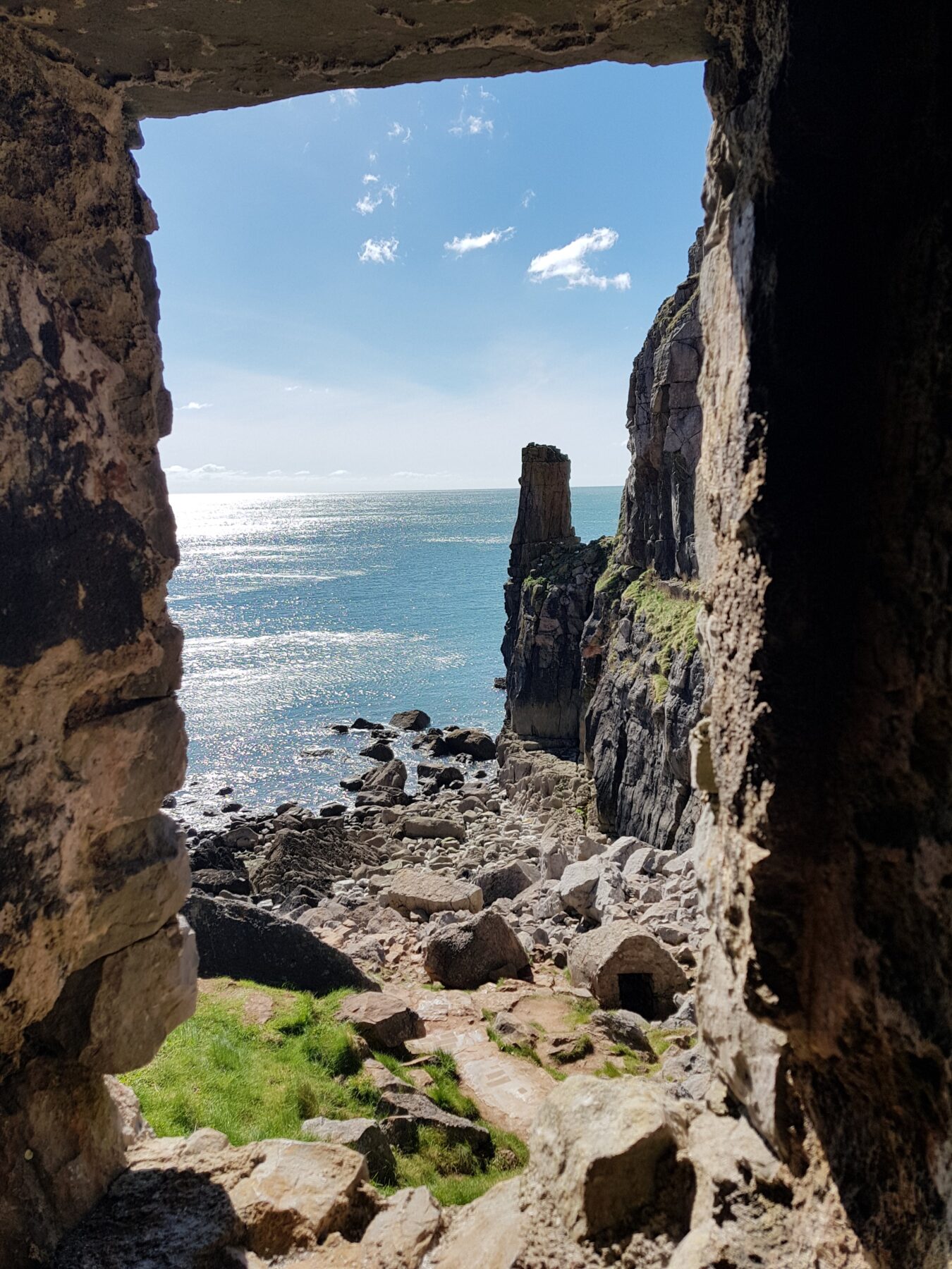 St. Govan's Chapel - Wales Coast Path