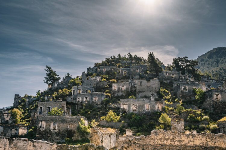 Lycische Weg Lycian Way Turkije Thru Hike ruine