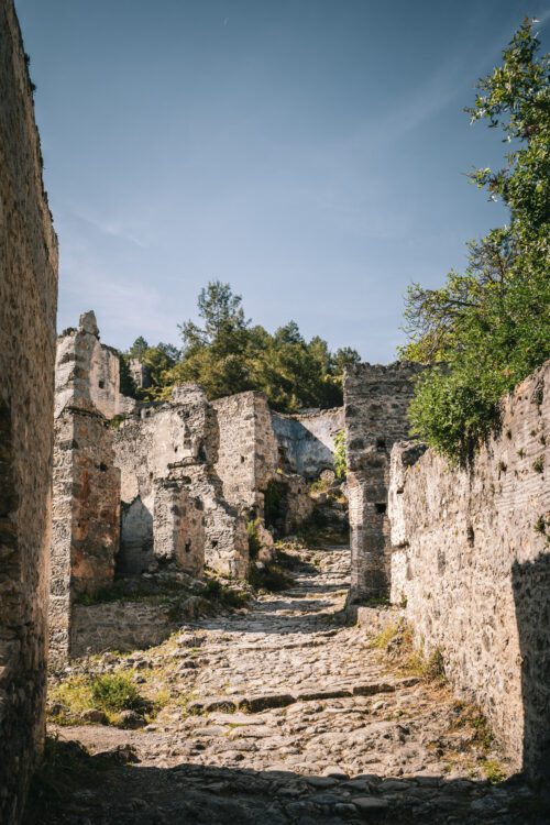 Lycische Weg Lycian Way Turkije Thru Hike stad