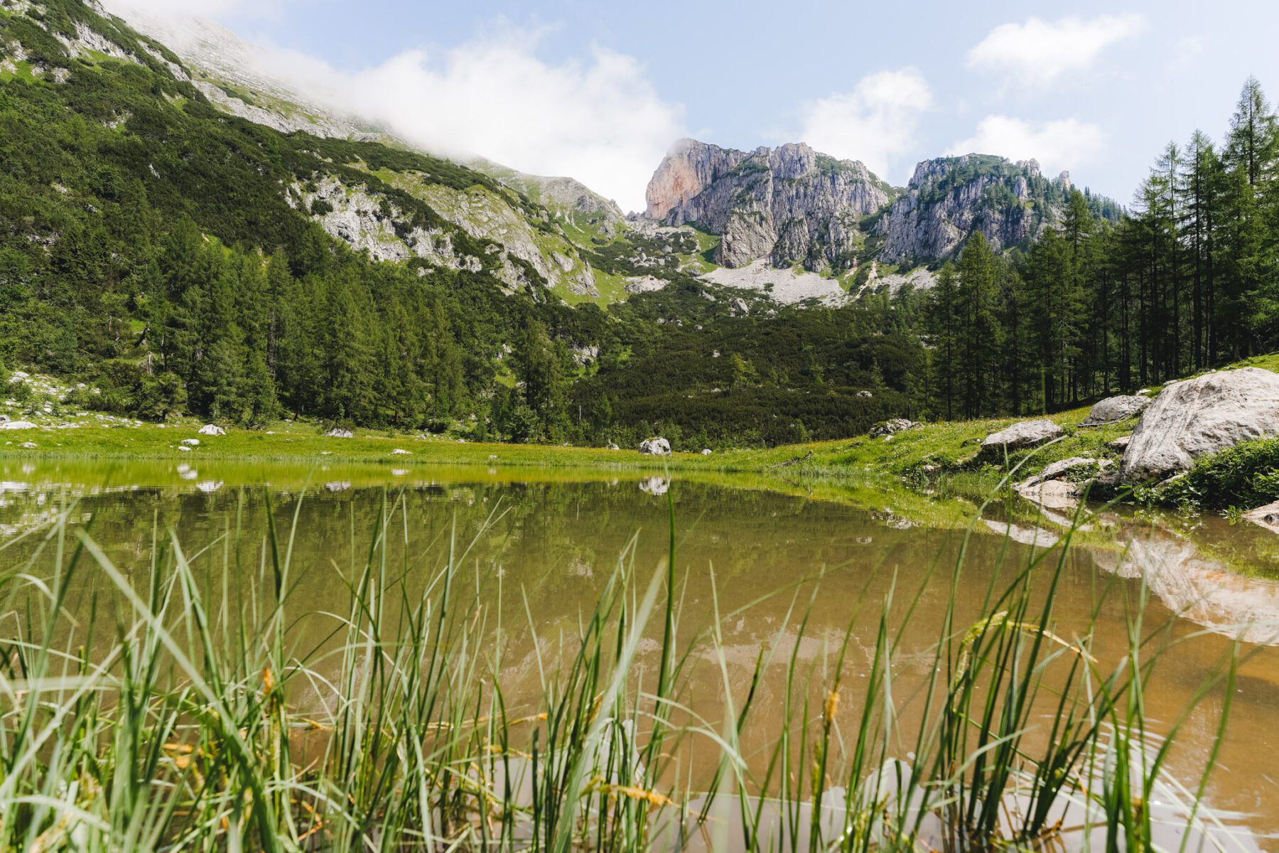 Brunnsteinersee Mooiste wandeling Pyhrn Priel Rote Wand