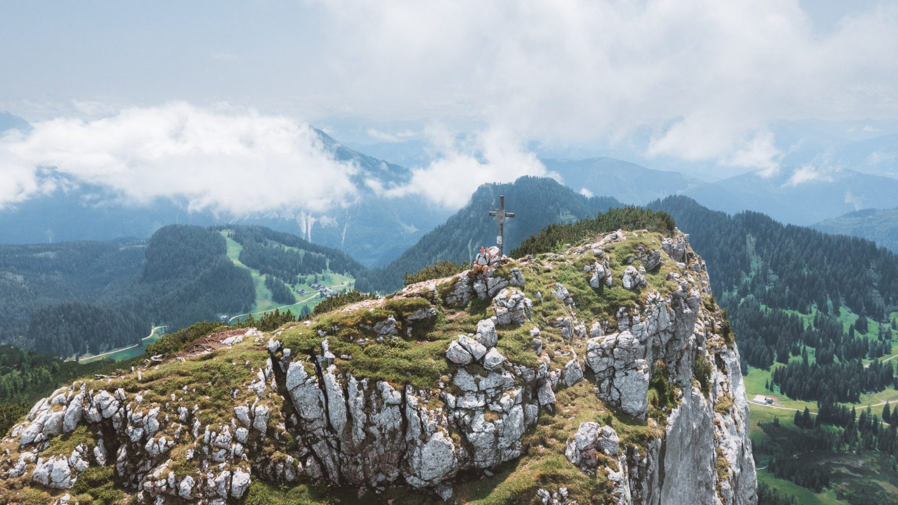 De mooiste wandeling van Pyhrn Priel maak je langs de Rote Wand