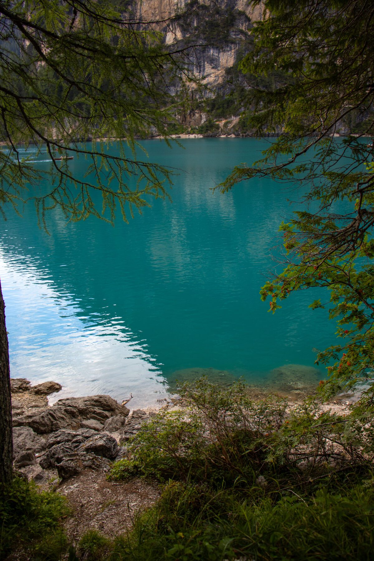 Blauw water 