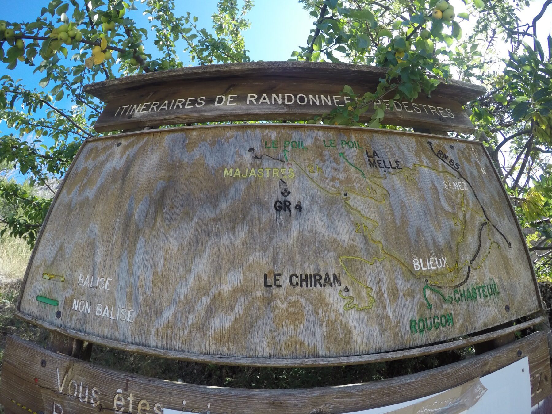 hike Mont Chiran Provence