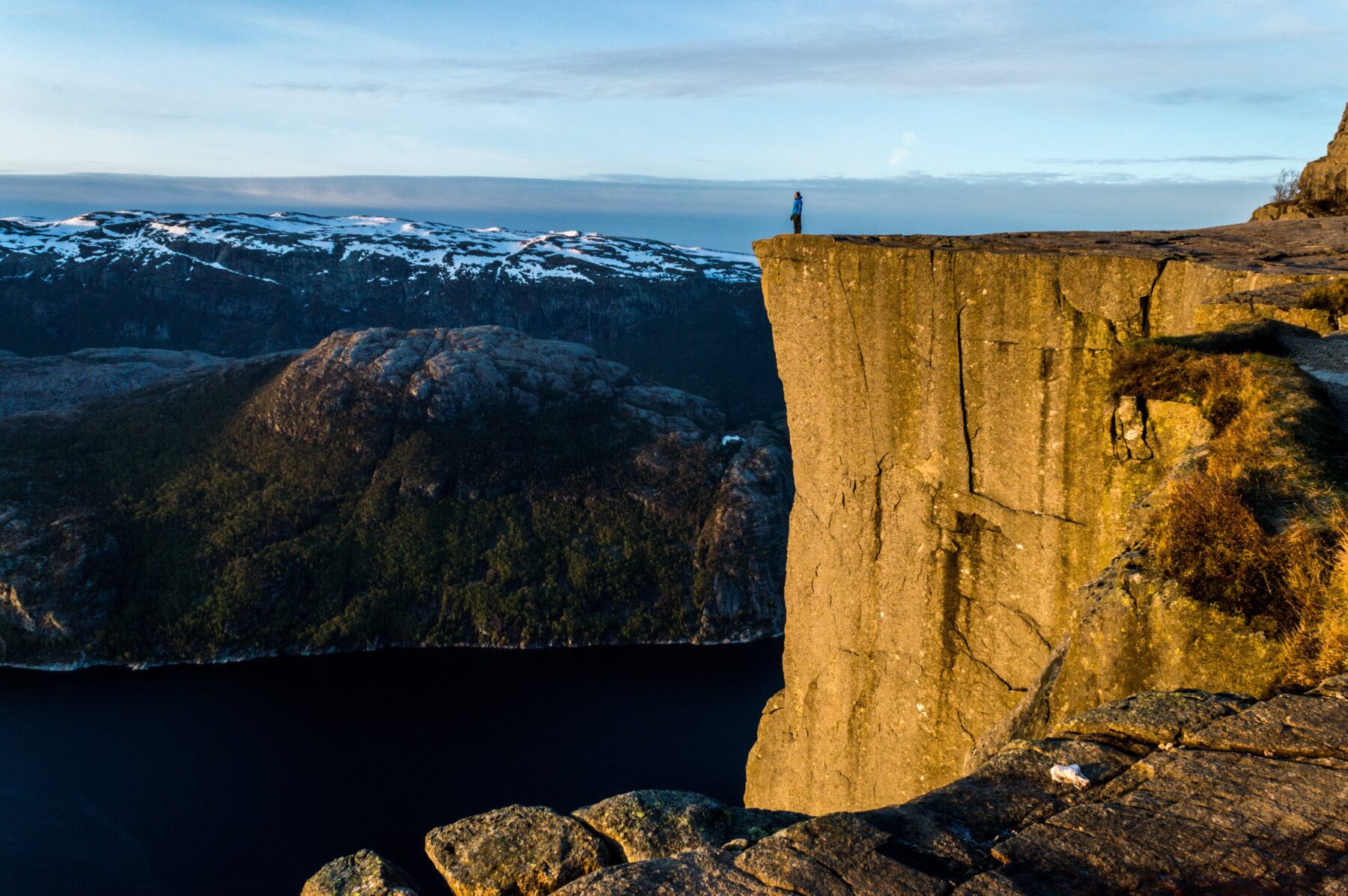 Preikestolen zonsopkomst