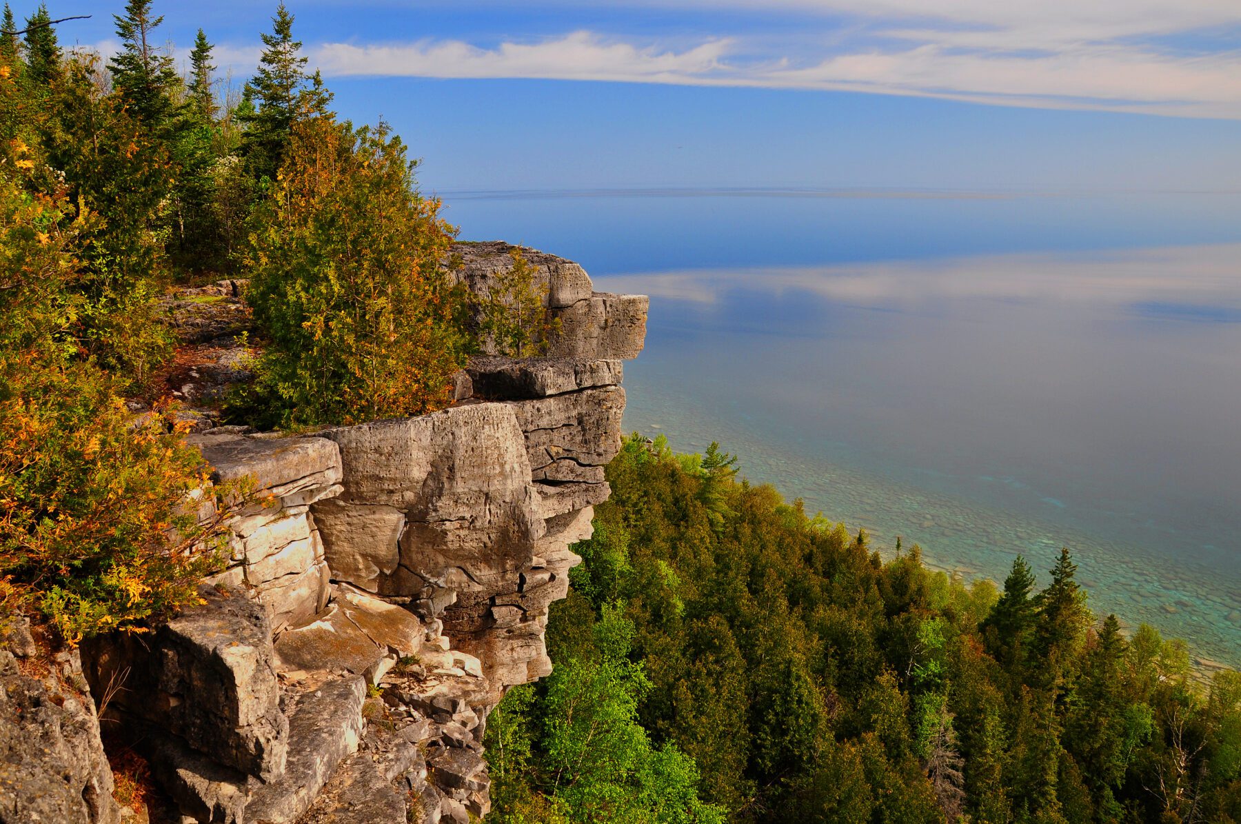 The Bruce Trail Canada Ontario Lions Head