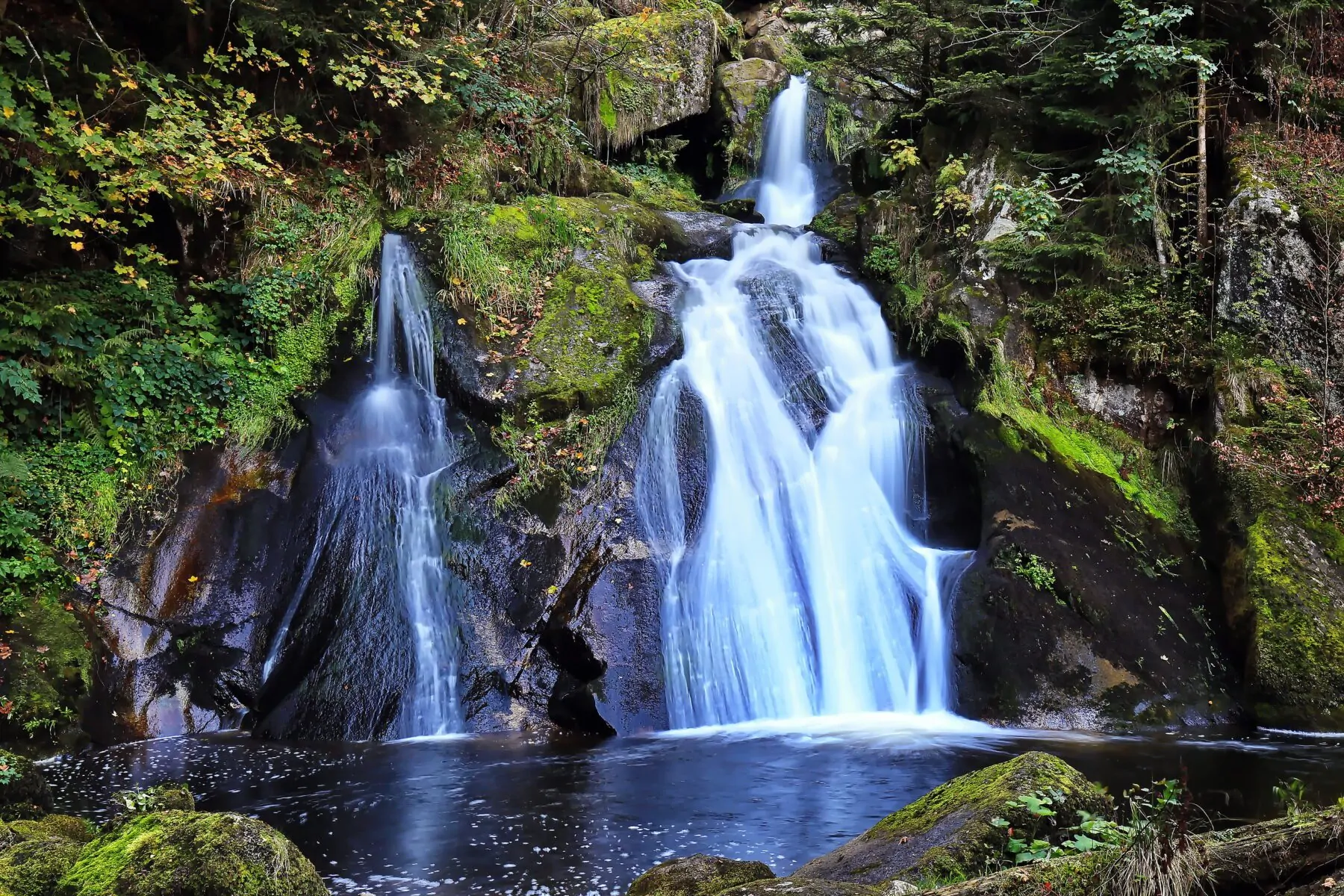 Mooiste plekken Zwarte Woud Triberg waterval