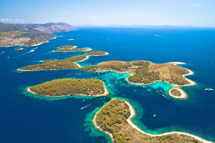 mooiste plekken kroatie Pakleni eilanden