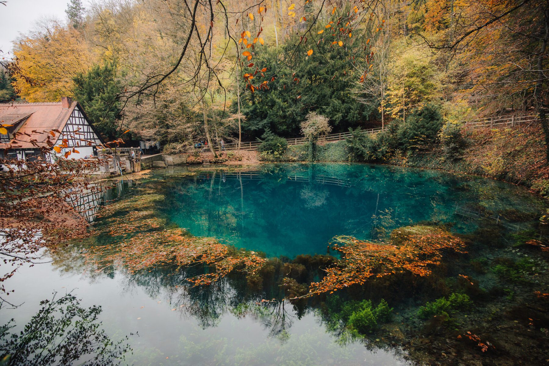 Donauradweg Blautopf in Blaubeuren - Baden-Württemberg