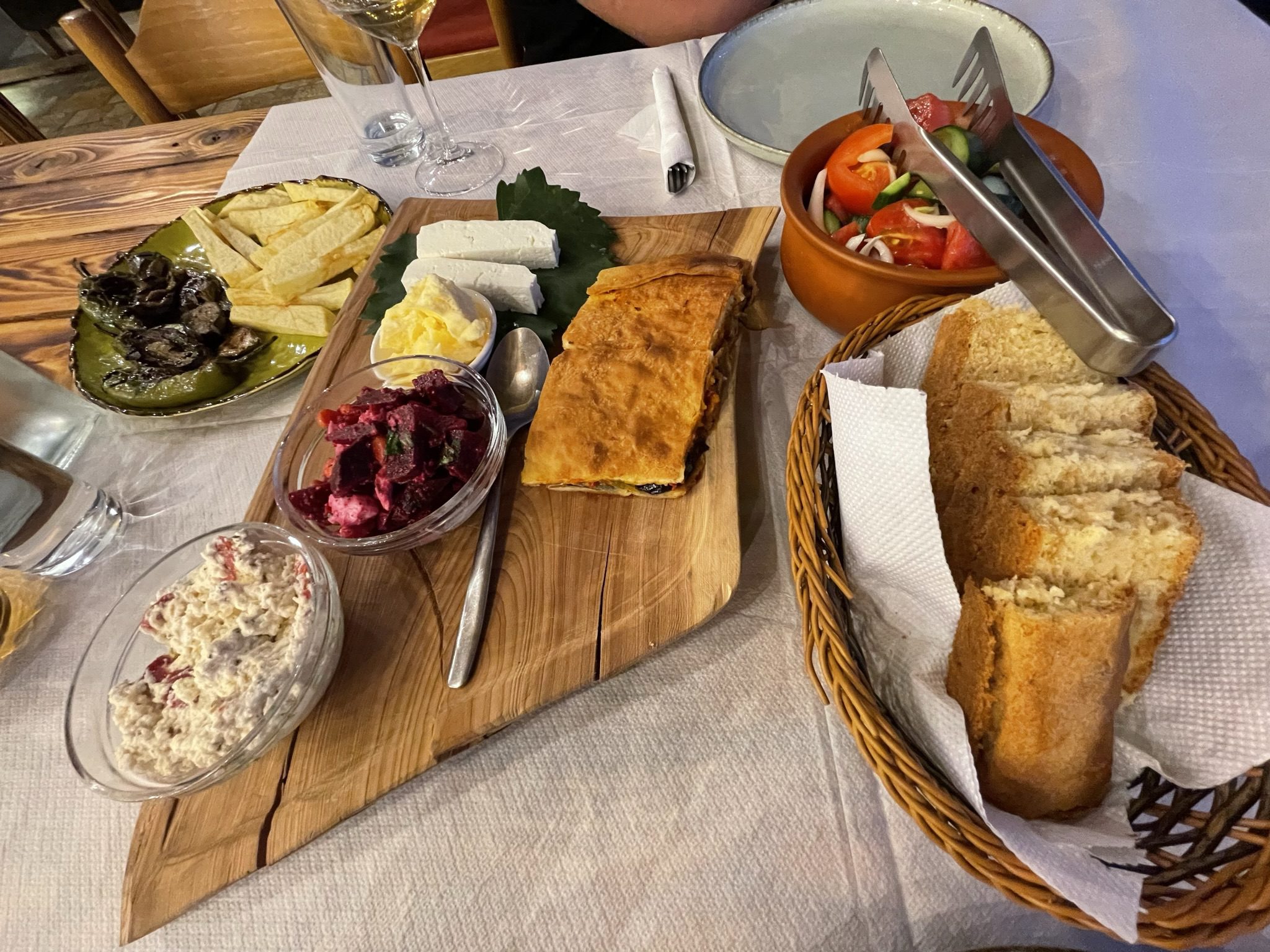 Trailrunnen in Albanië - Albanees eten als beloning