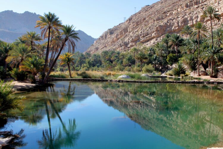 Mooie hikes Oman zwemmen