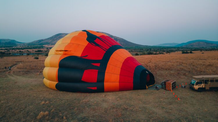 Pilanesberg hot air balloon