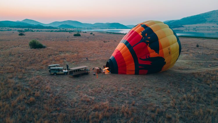 Pilanesberg hot air balloon