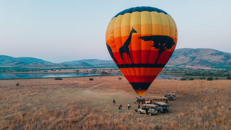 rondreis Zuid-Afrika ballonvaart