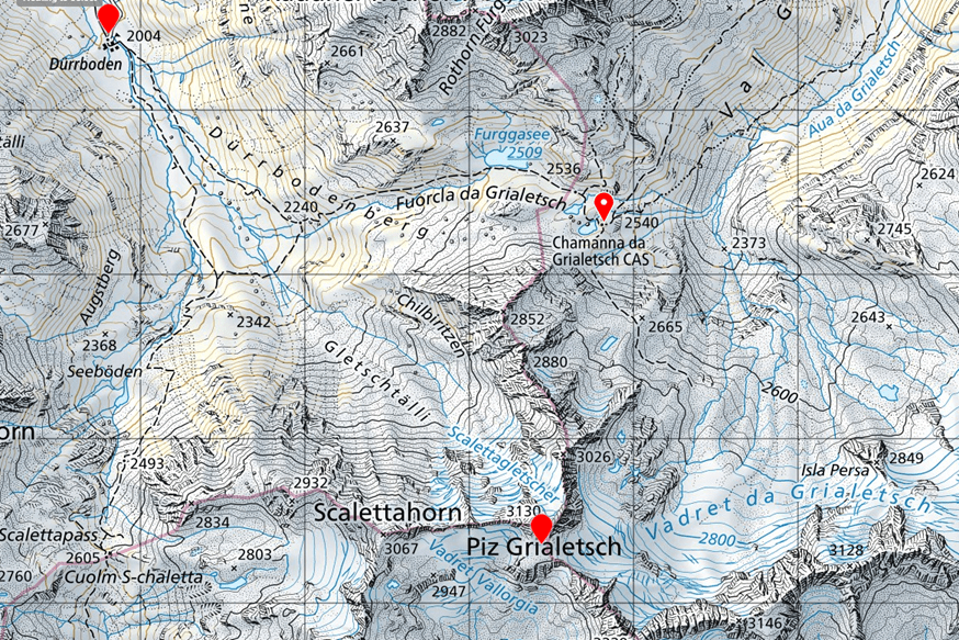 piz Grialetsch davos