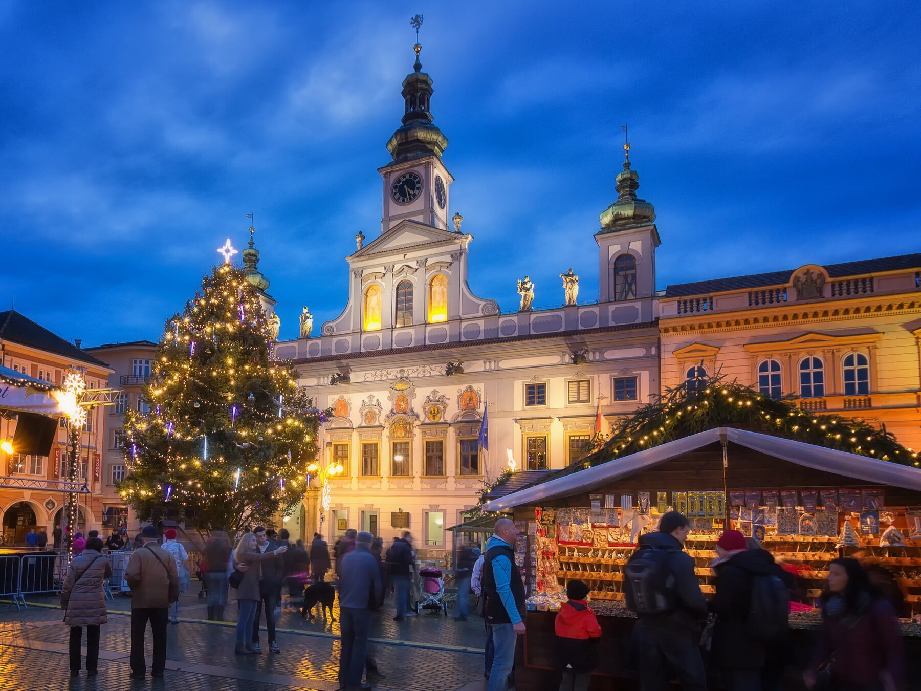 tsjechië kerstmarkten trein ceske budejovice