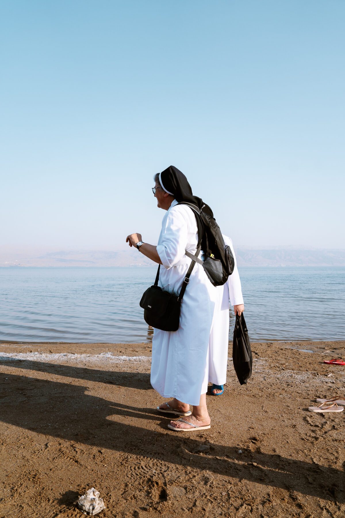 Bezienswaardigheden Israël locals aan de dode Zee