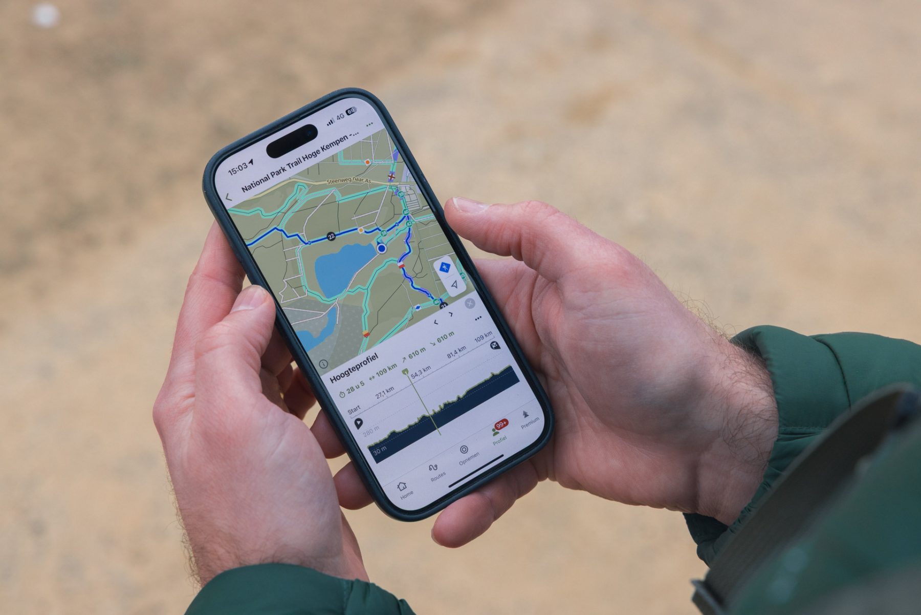 Beste wandel apps Komoot