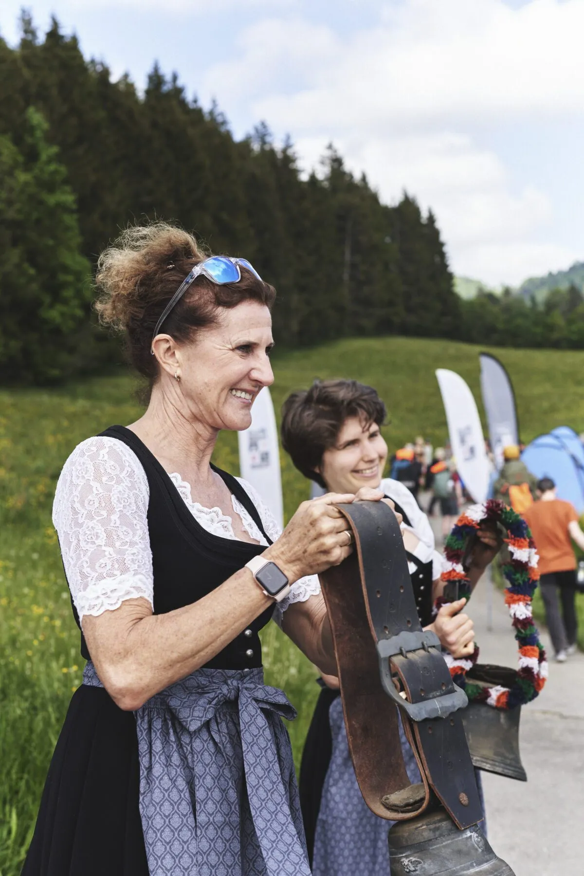 Fijne begroeting bij aankomst, Fjällräven Classic Germany 