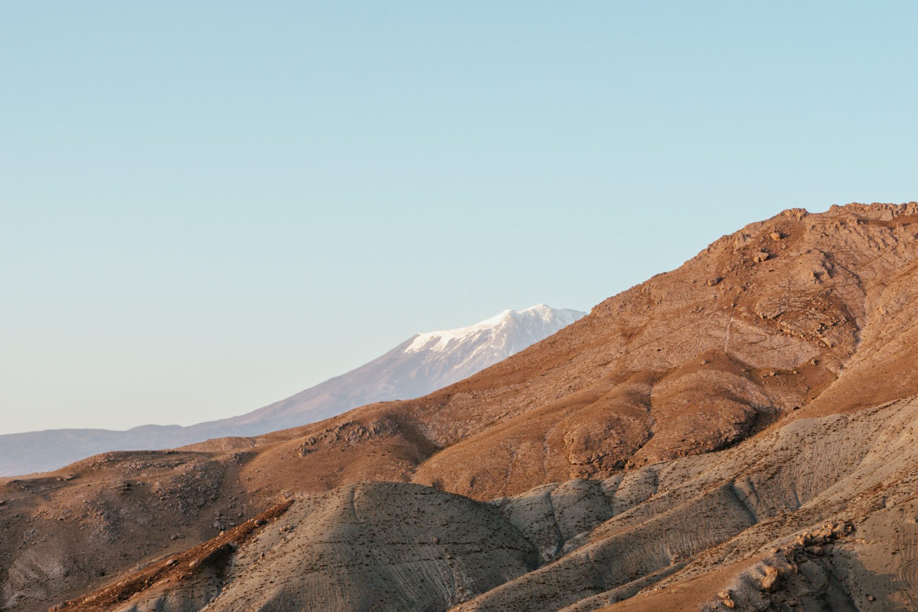 Ararat bij zonsondergang