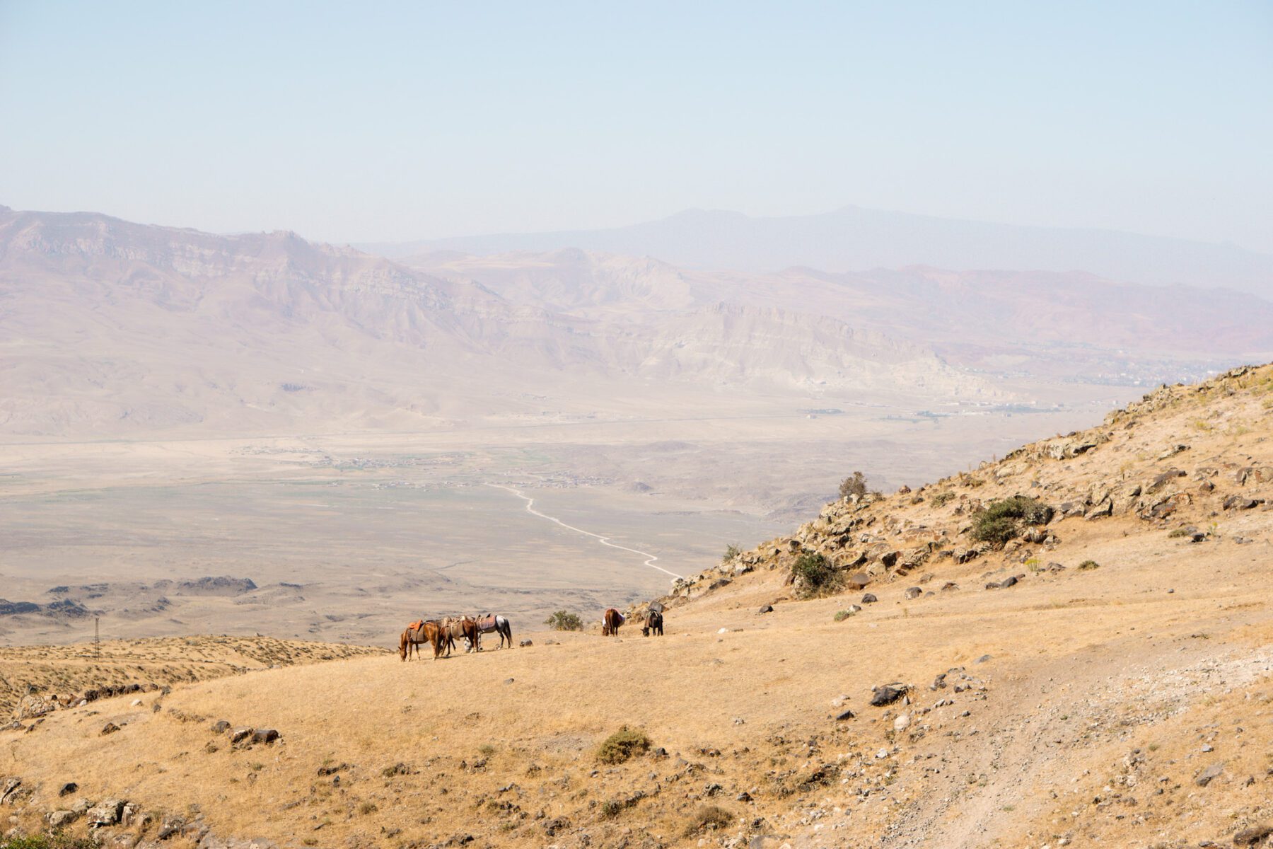 Er is maar een weg omhoog naar de top van Ararat