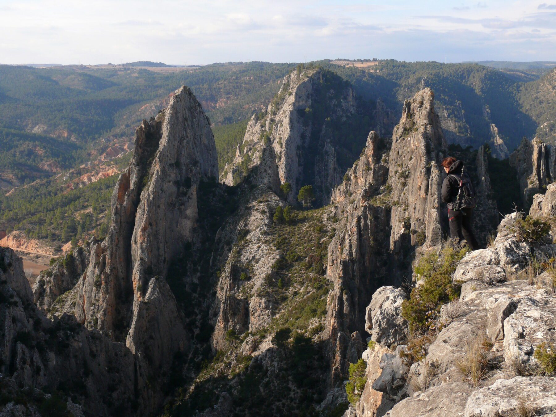 Torre de la Moneda y Nieves in het Reserva de la Biosfera de Valle del Cabriel