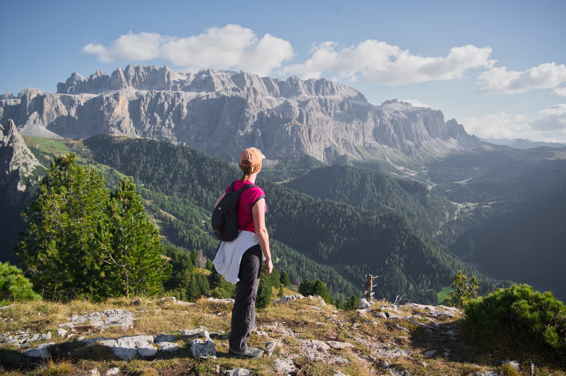 Uitzicht op Val Gardena