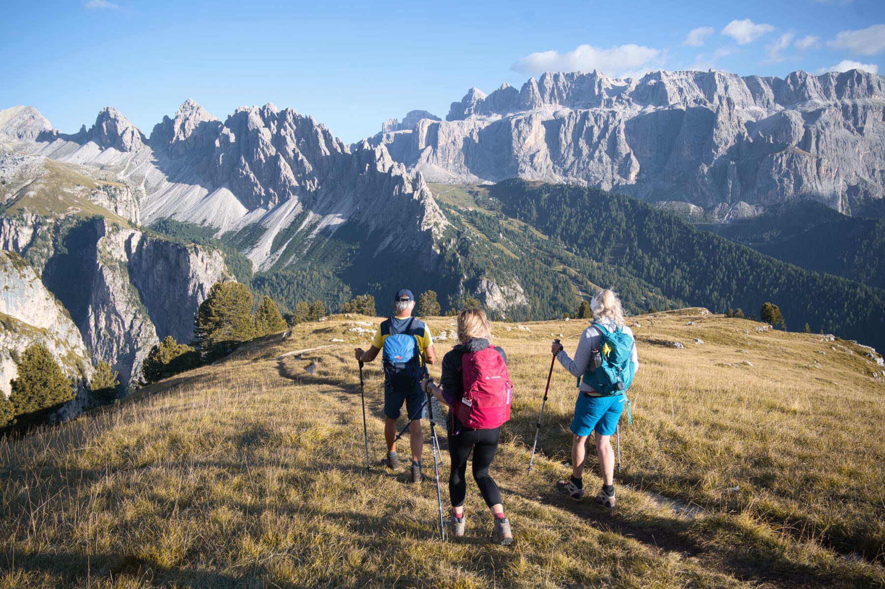 Uitzicht op Val Gardena