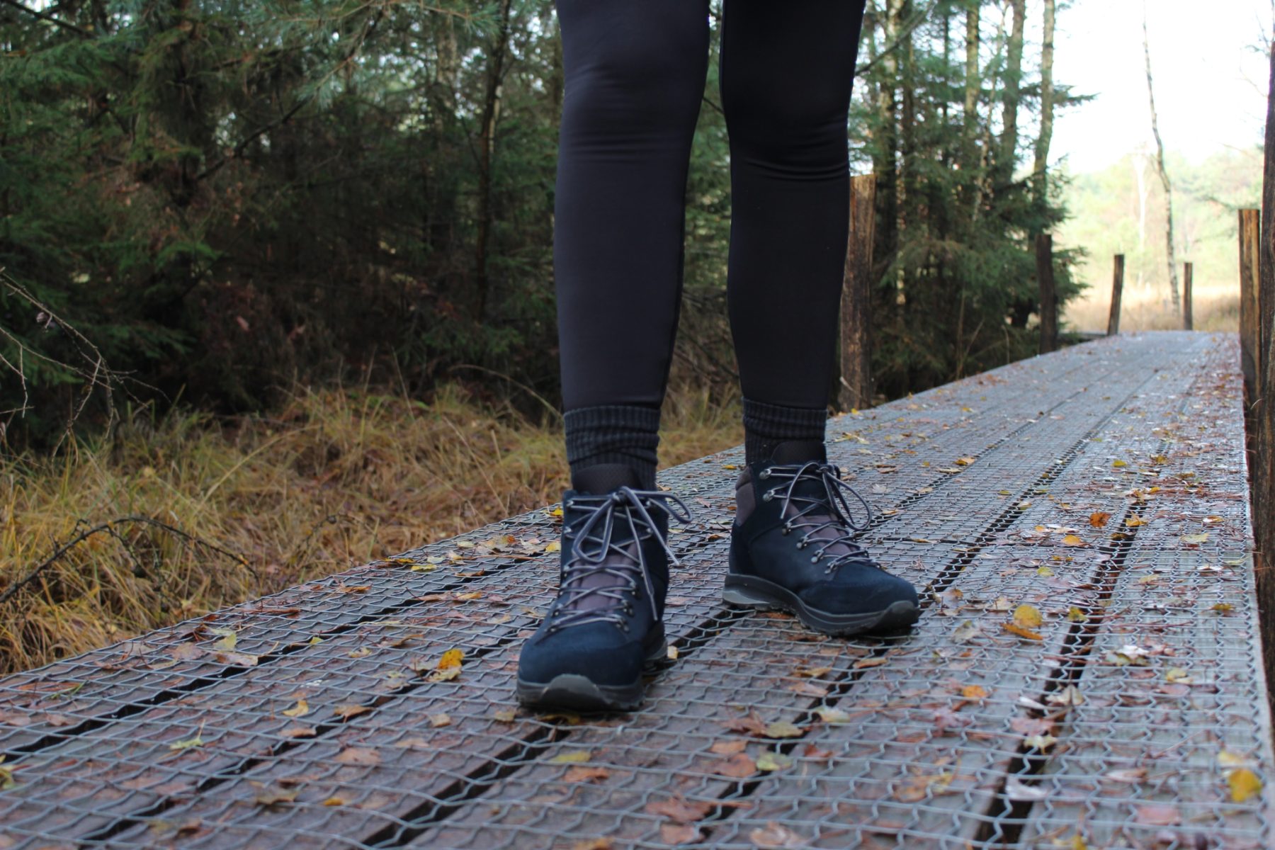 Hiken in Dwingelderveld met Hanwag SF extra wandelschoenen