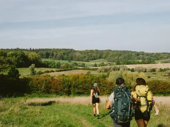 Dutch Mountain Trail in Nederland over de Seven Summits van het land