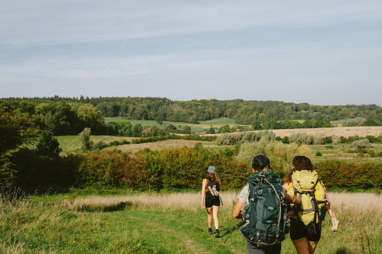 Dutch Mountain Trail in Nederland over de Seven Summits van het land