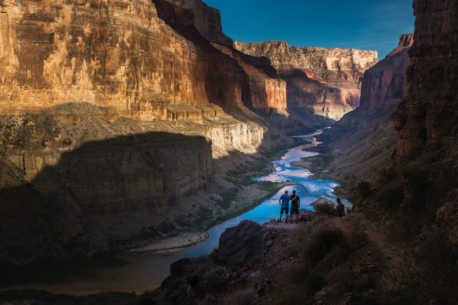 Bright Angel Trail hike in de Grand Canyon