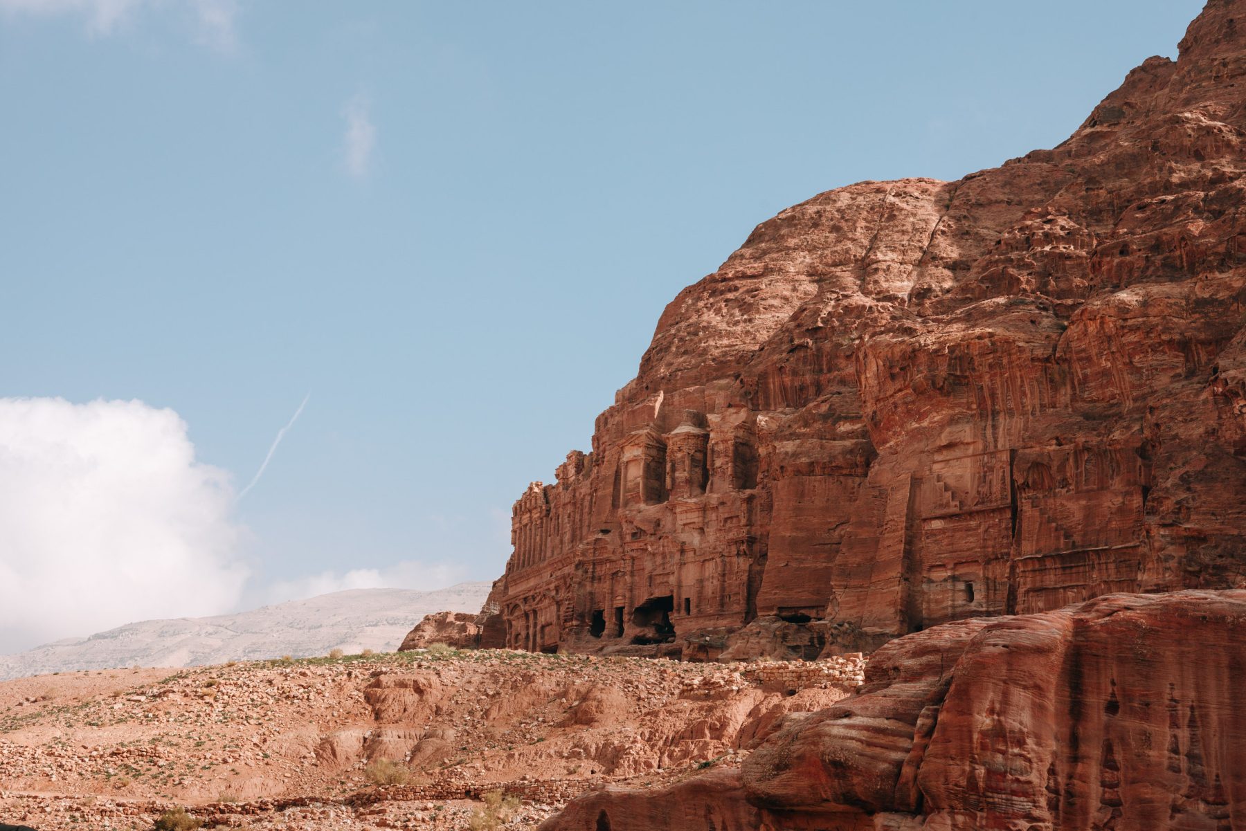 Petra als eindpunt van de Jordan Trail via Travelbase