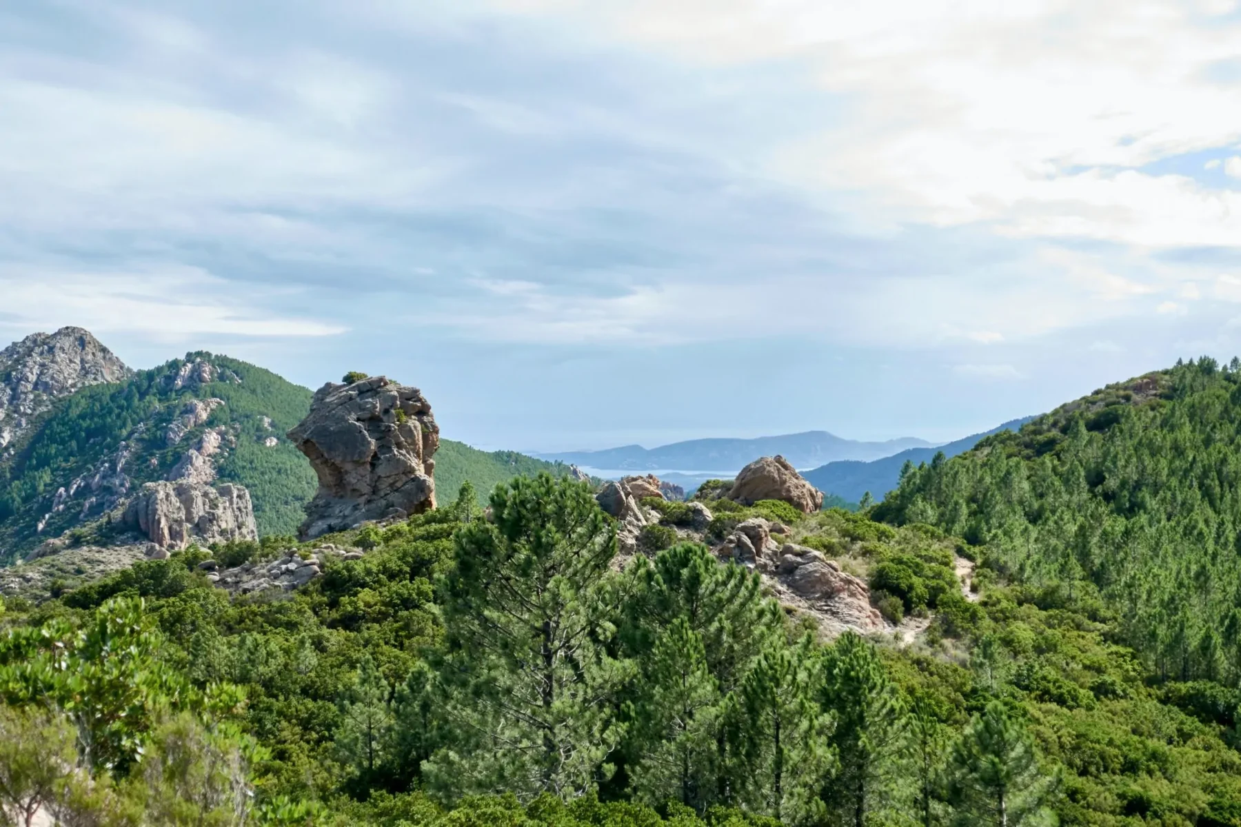 Deel van de GR20 op Corsica.