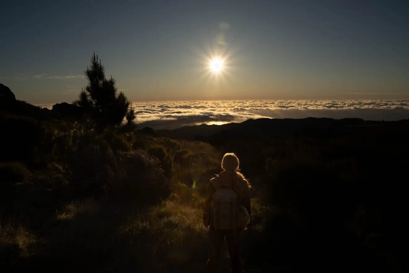 Reporter Nicole op de PR1 op Madeira