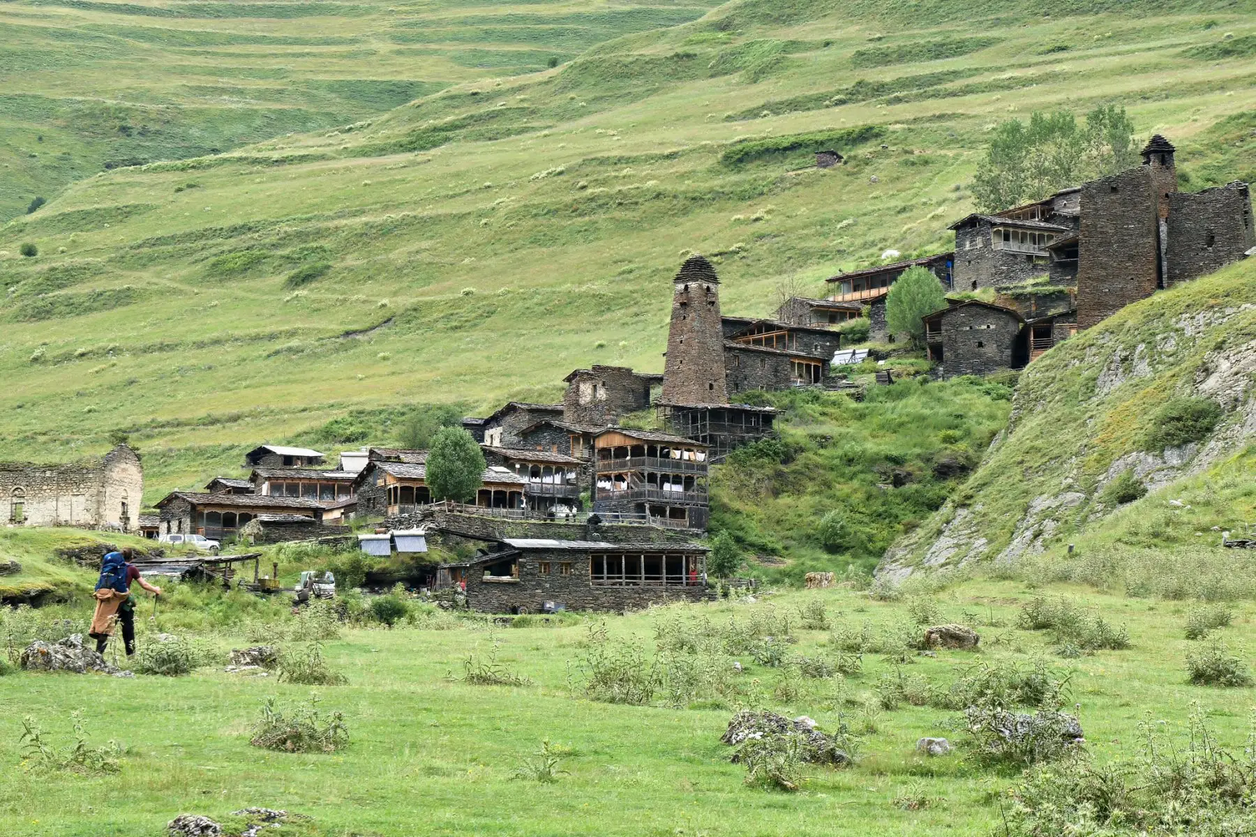 Dartlo, het mooiste dorp in Tusheti