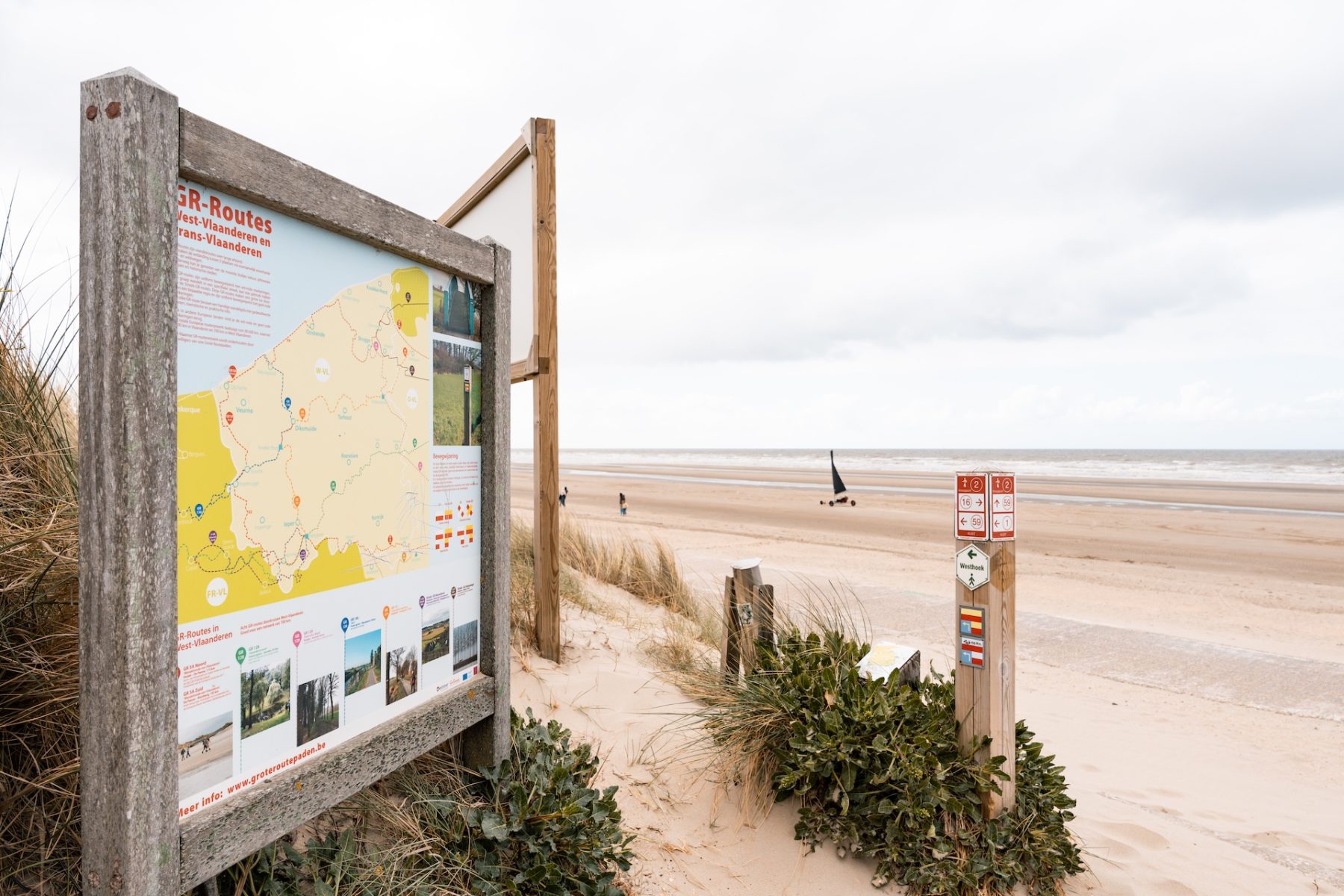 Routemarkering Streek-GR Kust België