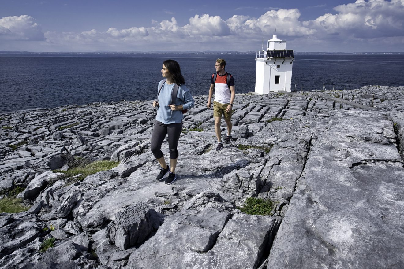 Burren Way Lighthouse Black Head