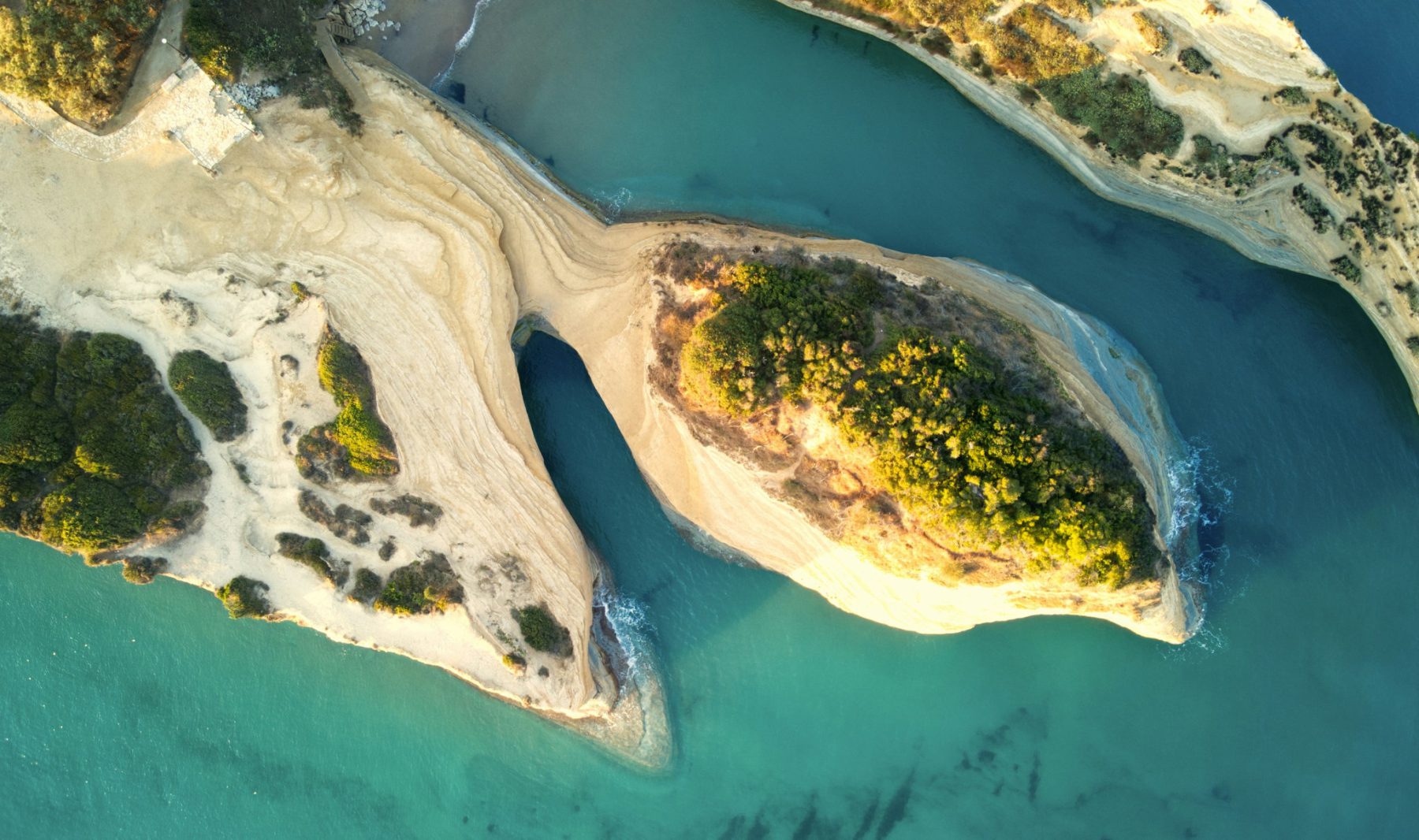 Wandelen op Corfu