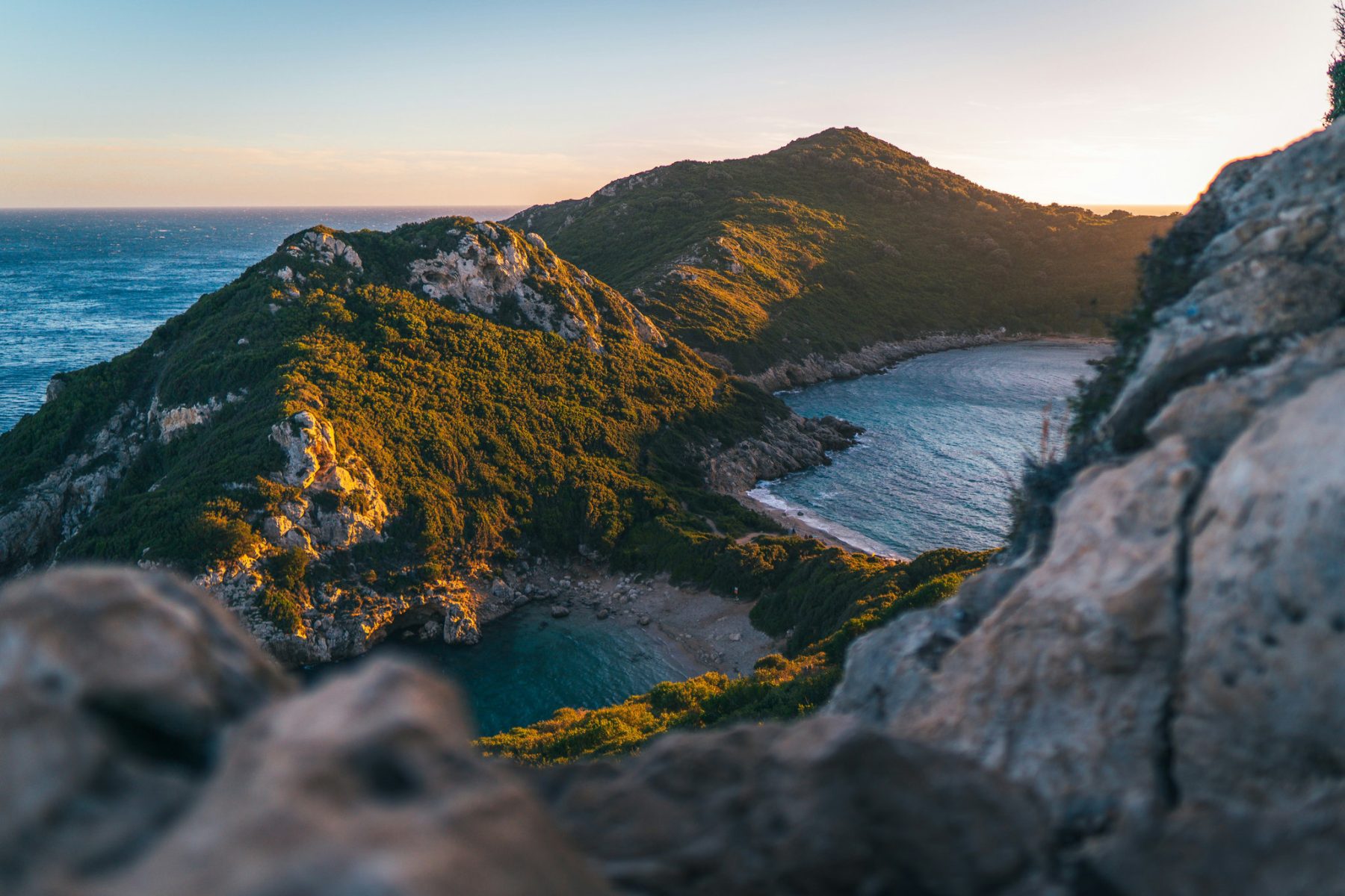 Wandelen op Corfu