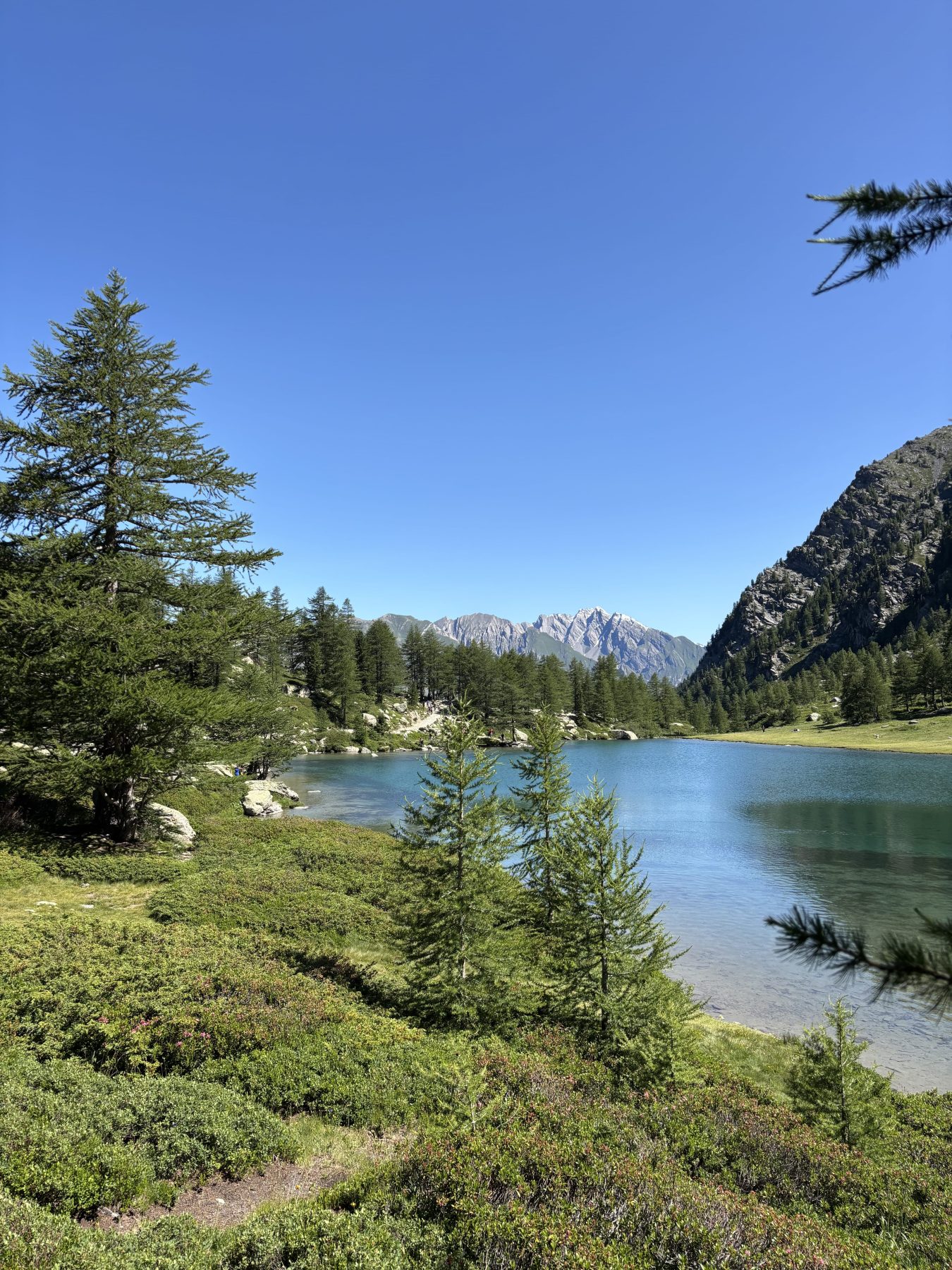 Uitzicht Lac d'Arpy