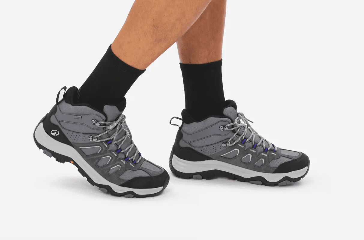 decathlon quechua wandelschoen mh500 heren grijs