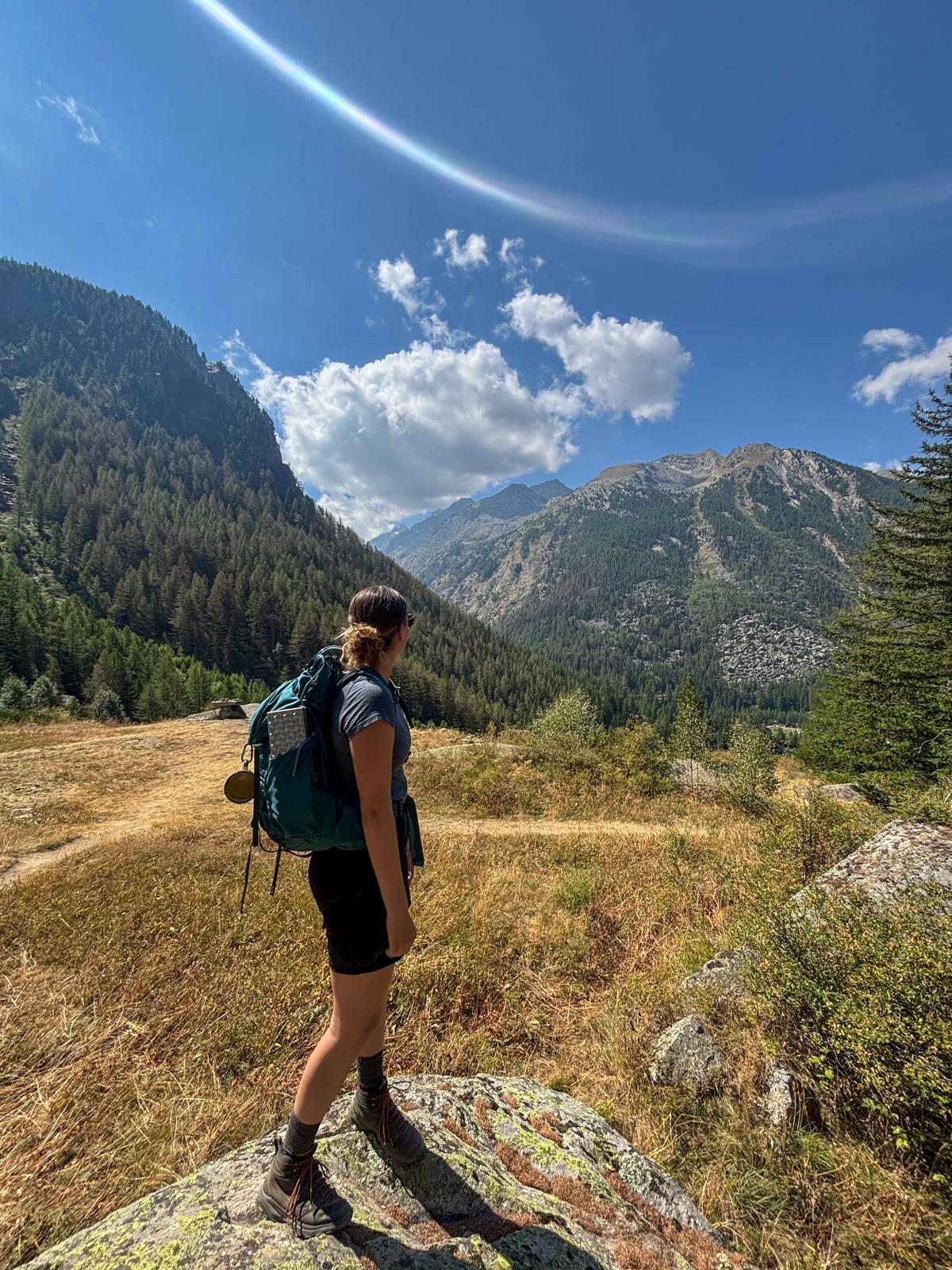 Wandeling naar watervallen in Lillaz