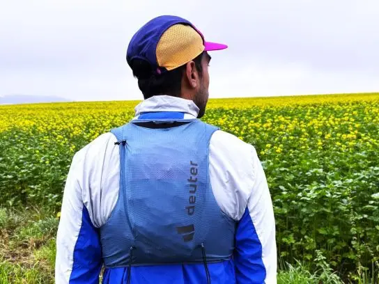 Ard van Peppen met deuter Traick 5L trailrunning vest